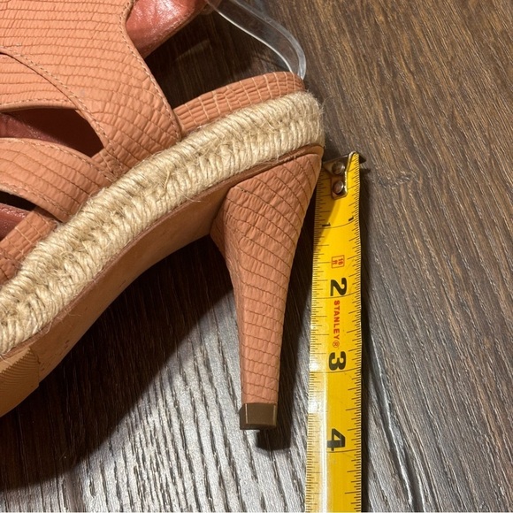 LOEFFLER RANDALL Strappy Espadrille Platform Bootie Heels new size 6 - Picture 6 of 11